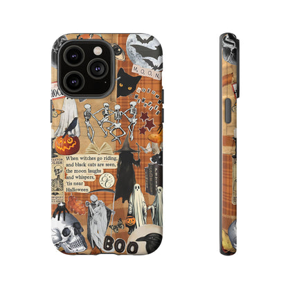 Halloween Spooky Collage Tough Phone Case