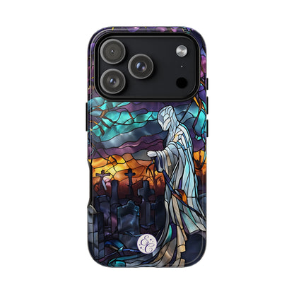 Stained Glass Ghost Tough Phone Case