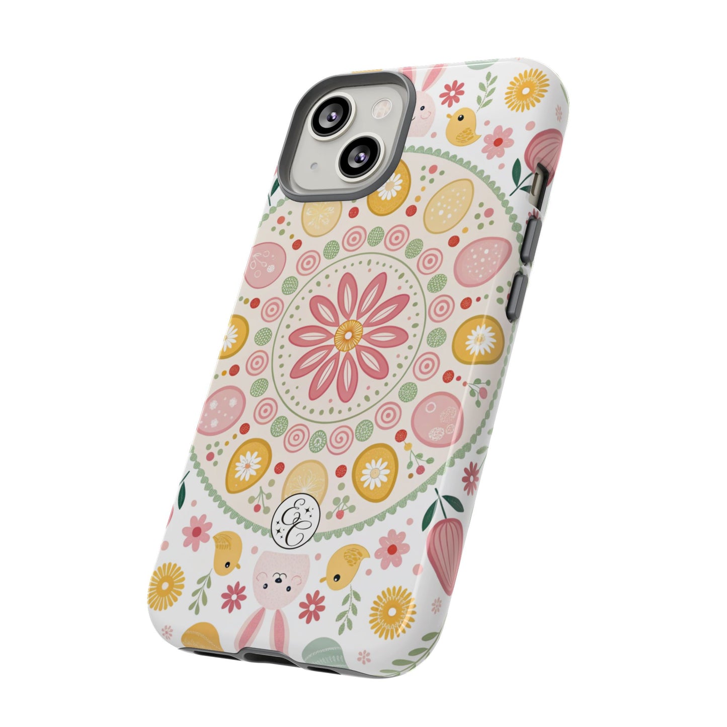 Colorful Easter Mandala Tough Phone Case