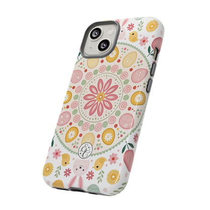Colorful Easter Mandala Tough Phone Case