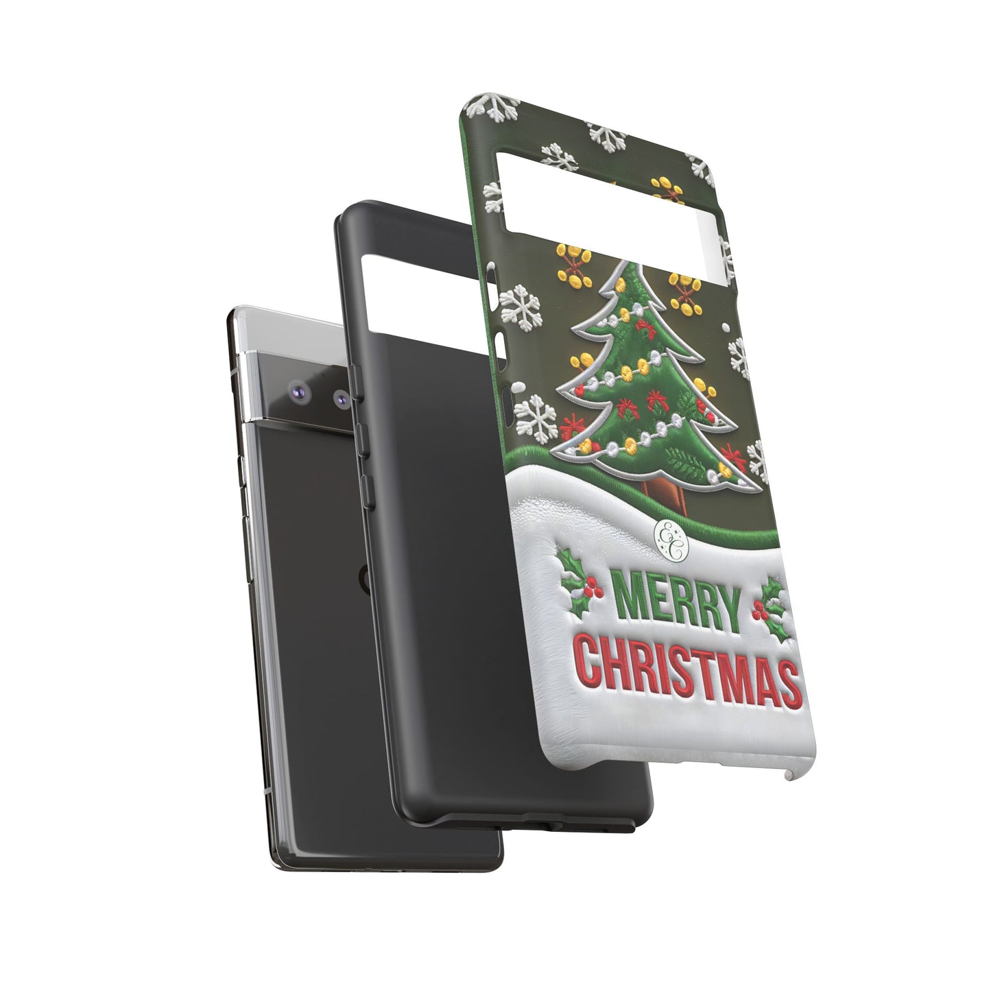 Merry Christmas Tree Tough Phone Case