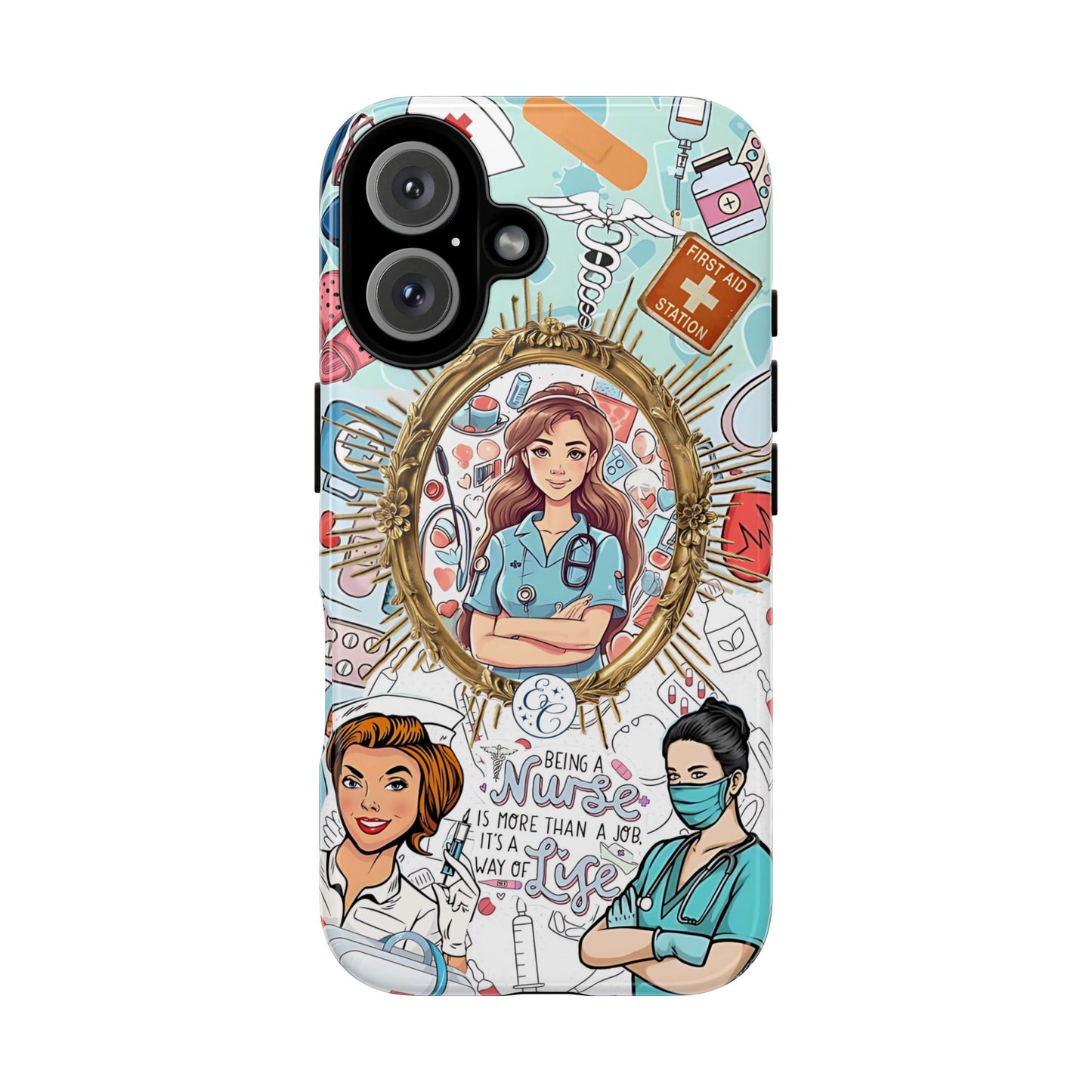 Nurse Art Tough Phone Case