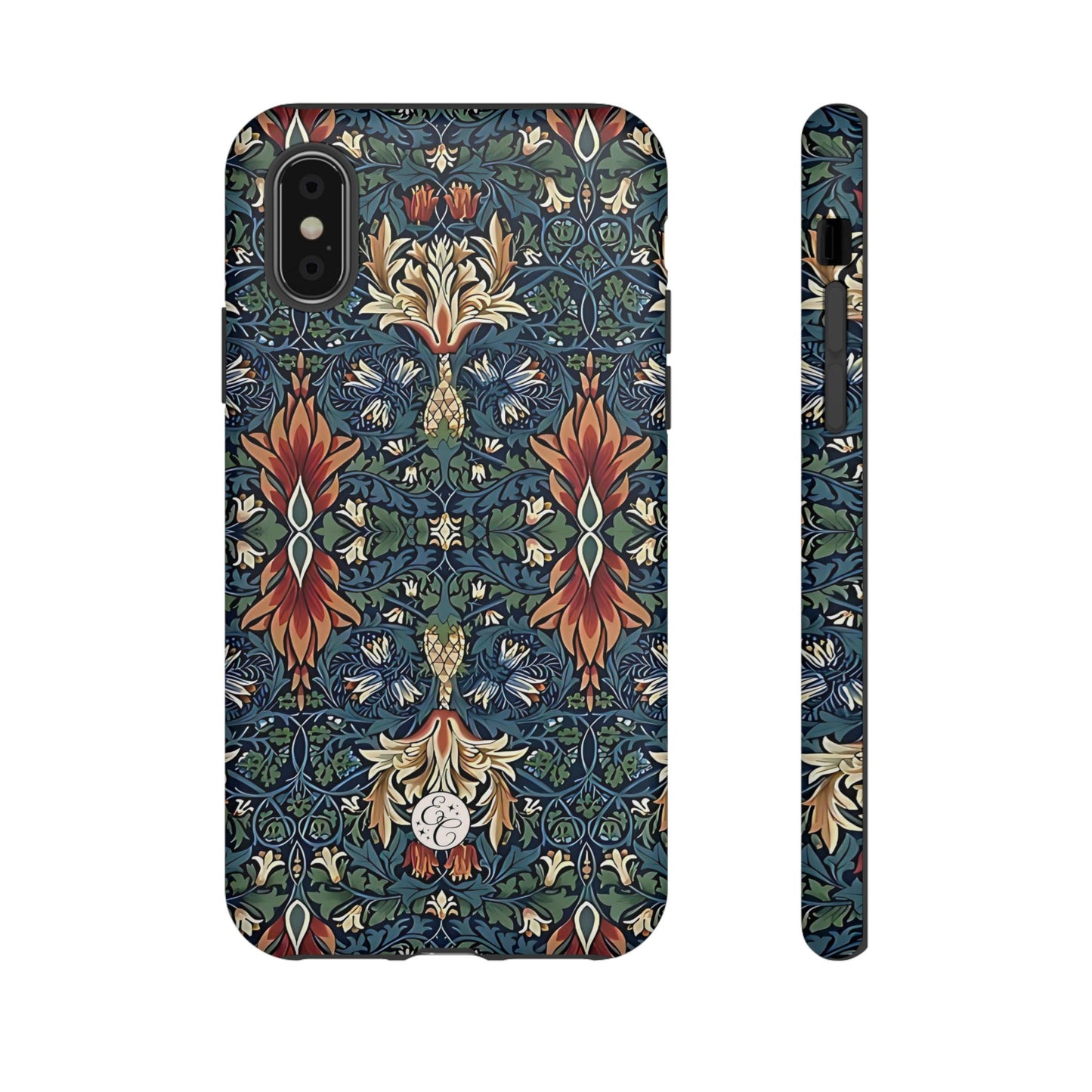 William Morris Snakeshead Tough Phone Case