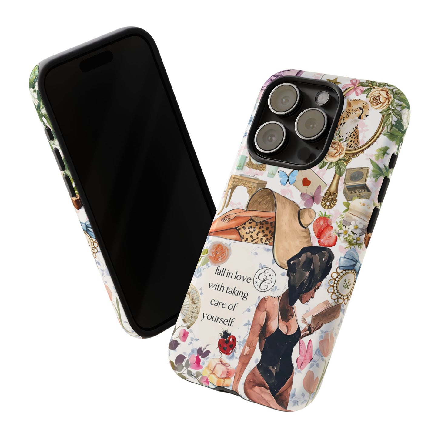 Aesthetic Coquette Collage Tough Phone Case