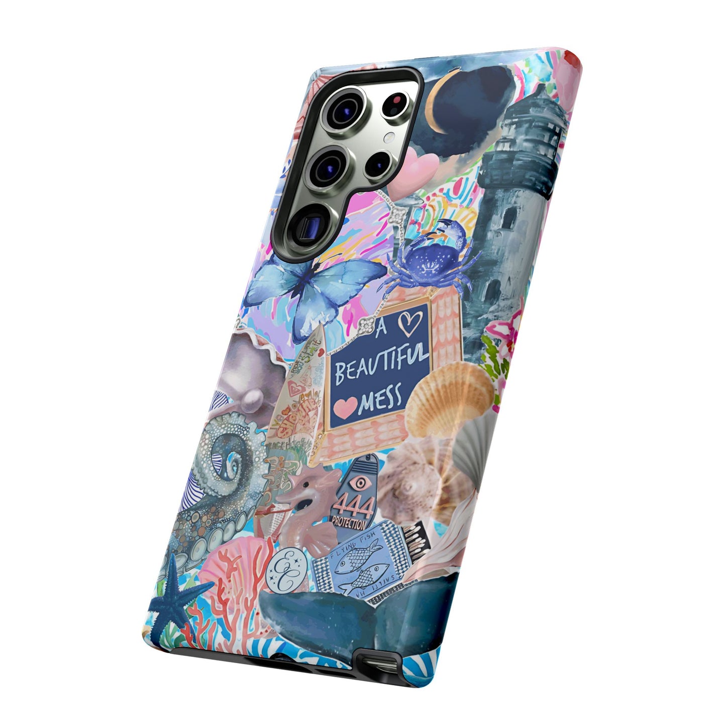 Beautiful Mess Collage Tough Phone Case