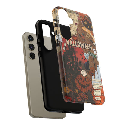 Spooky Season Vintage Collage Phone Case