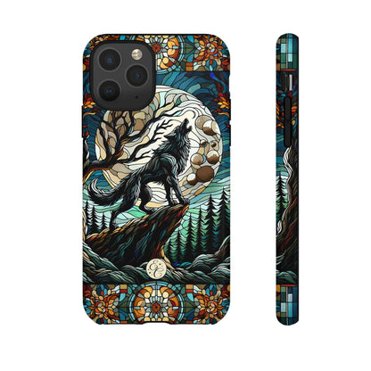 Howling Wolf Tough Phone Case