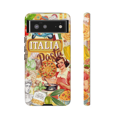 Italian Cuisine Collage Tough Phone Case