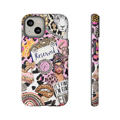 Leopard Wild Glamour Tough Phone Case