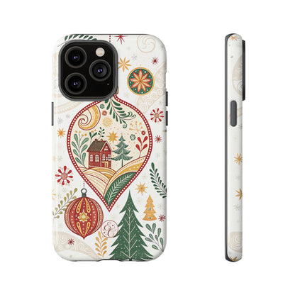 Cozy Christmas Ornament Tough Phone Case