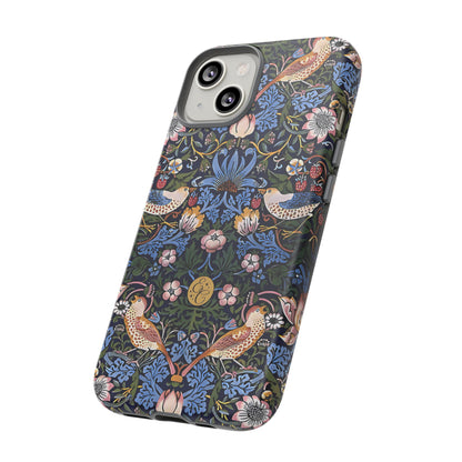 William Morris Strawberry Thief Tough Phone Case