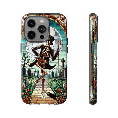 Dancing Skeleton Tough Phone Case
