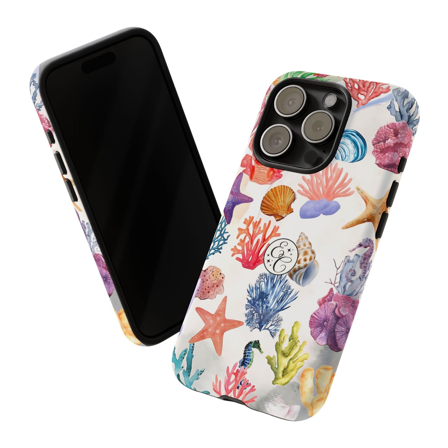 Coral & Sea Shells Tough Phone Case