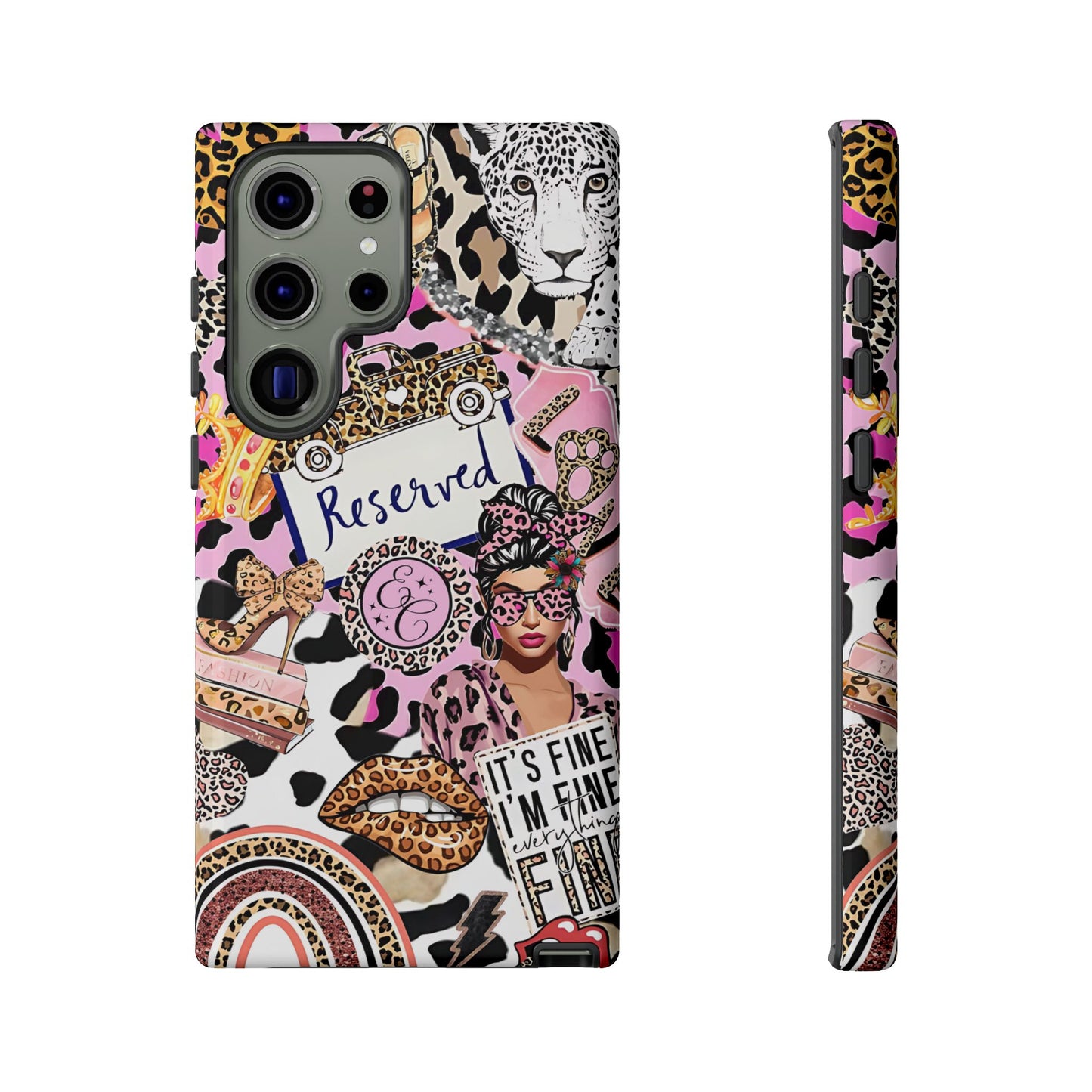 Leopard Wild Glamour Tough Phone Case