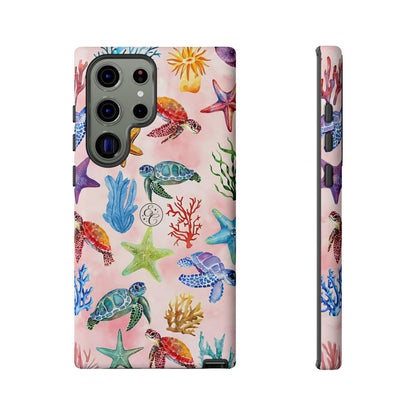 Colorful Marine Life Tough Phone Case