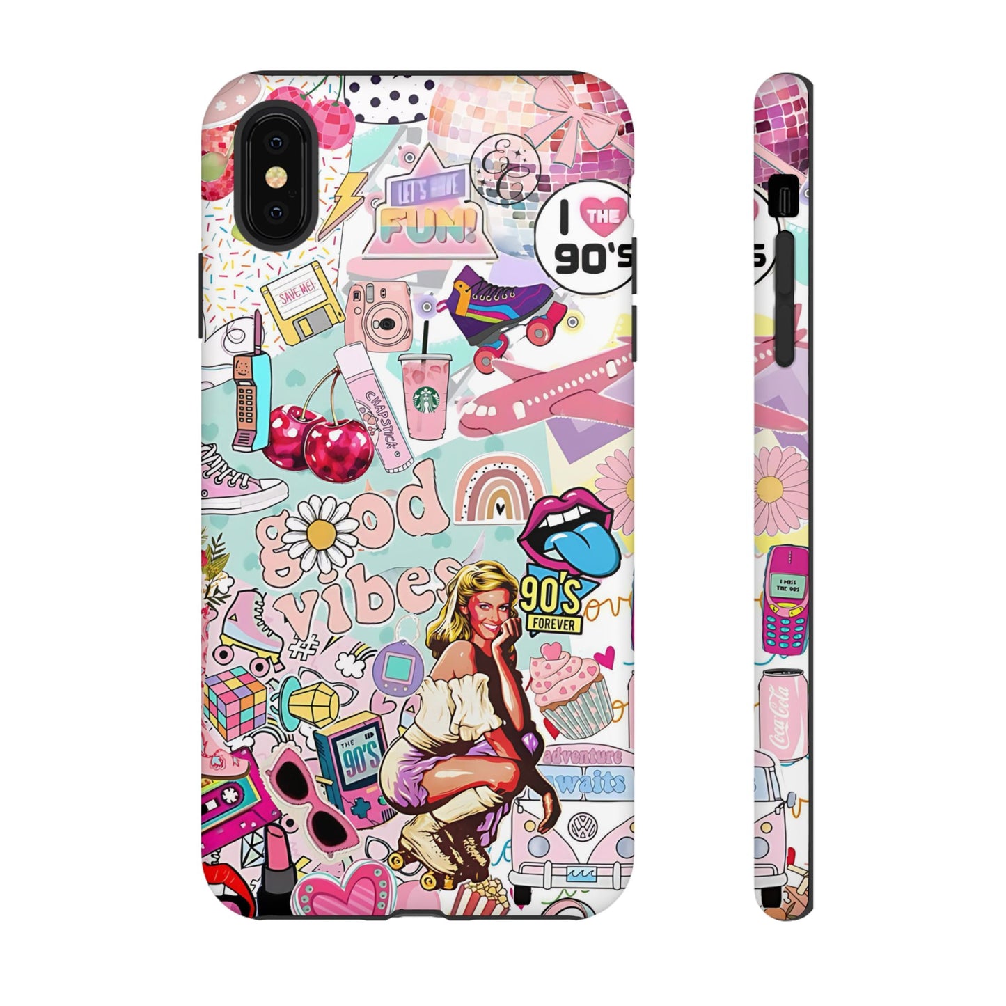 90s Nostalgia Collage Tough Phone Case