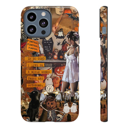 Halloween Aesthetic Collage Tough Phone Case