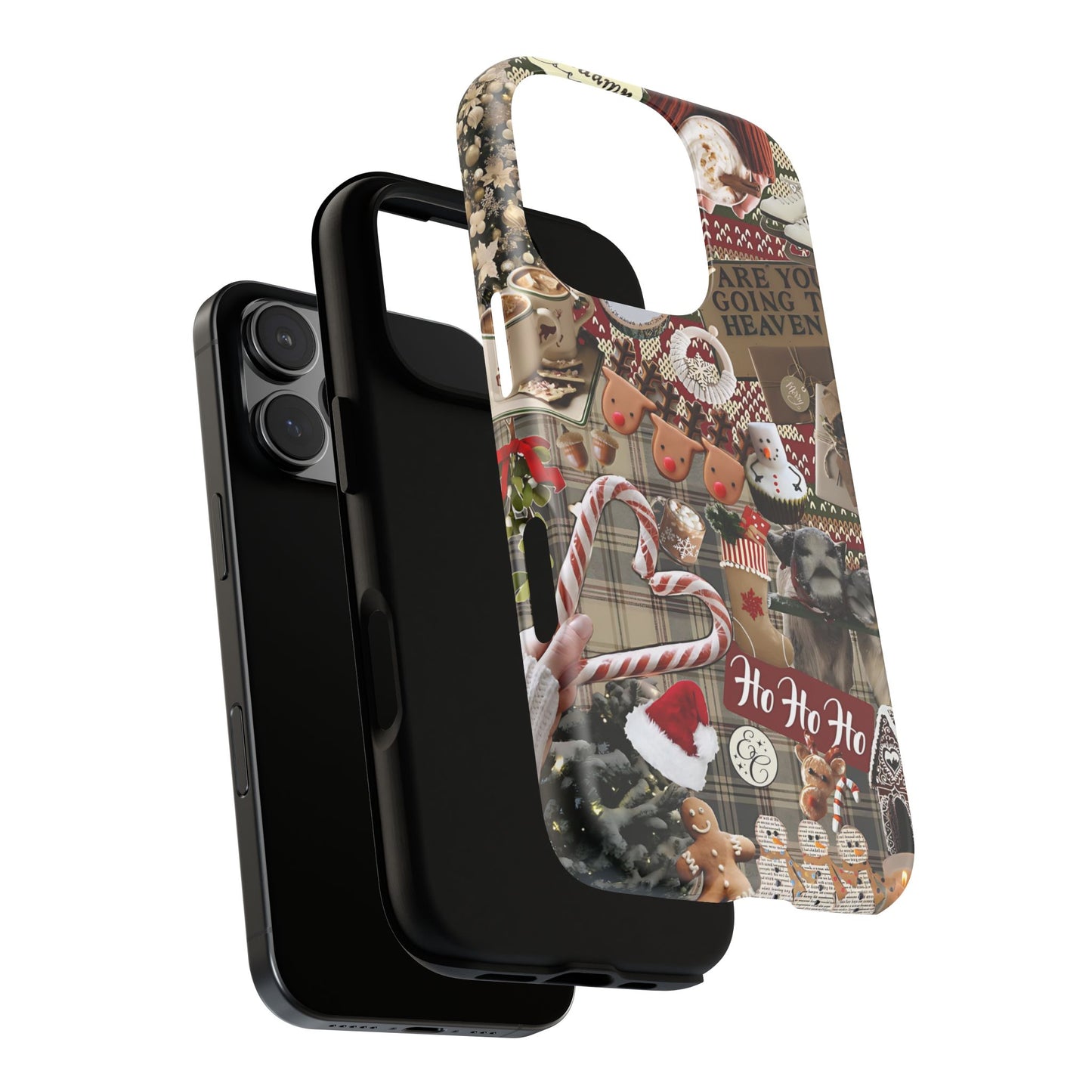 Christmas Festive Collage Tough Phone Case