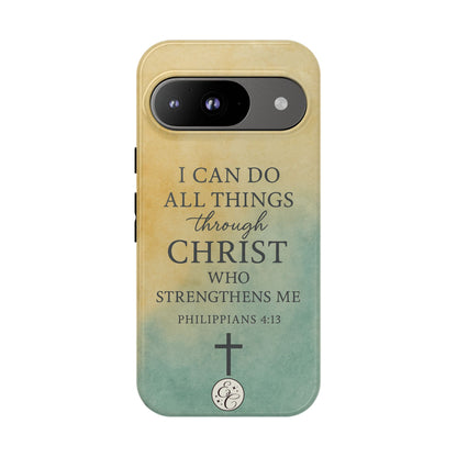 Philippians 4:13 Tough Phone Case