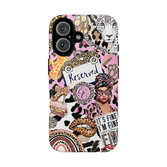 Leopard Wild Glamour Tough Phone Case