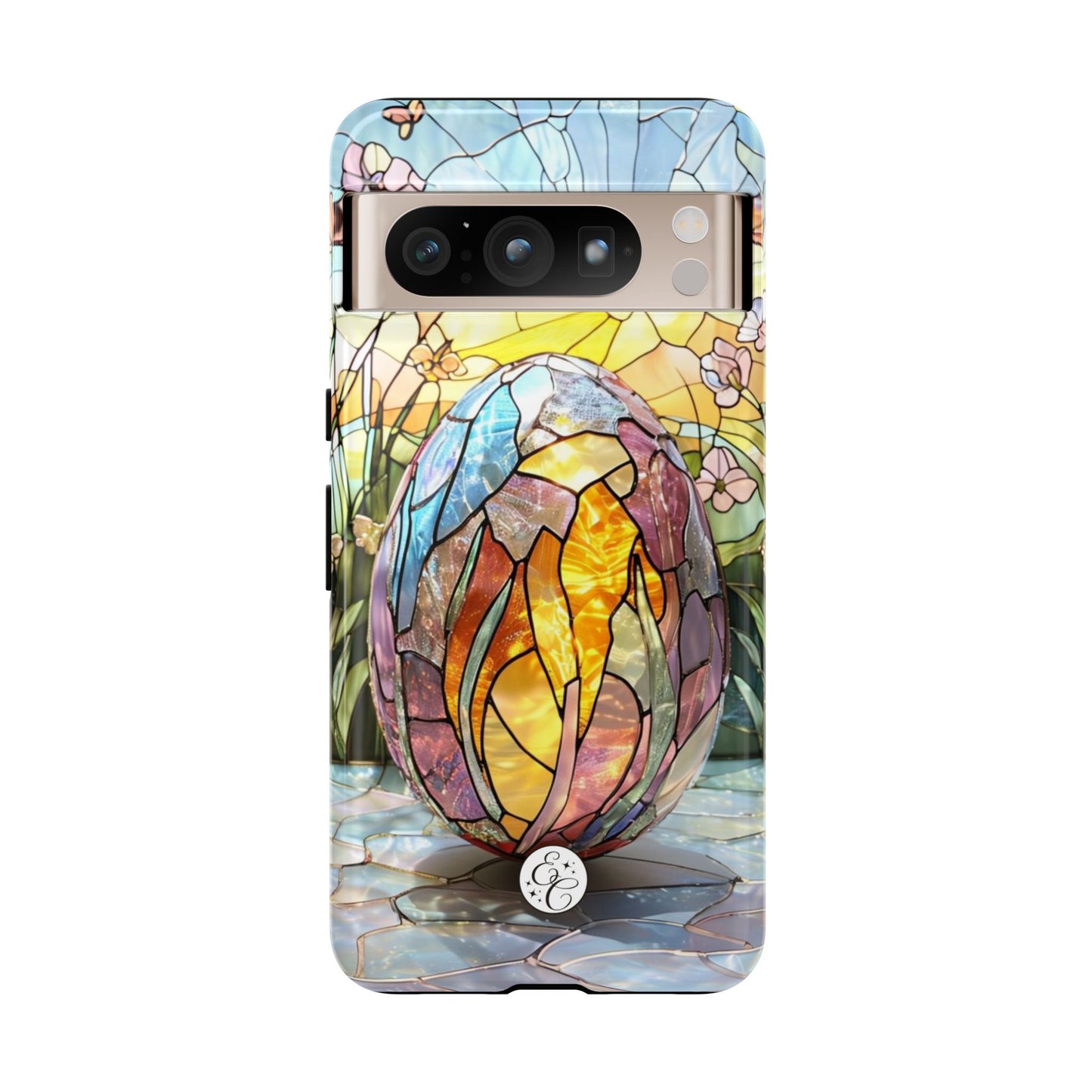 Easter Egg Stained Glass Tough Phone Case