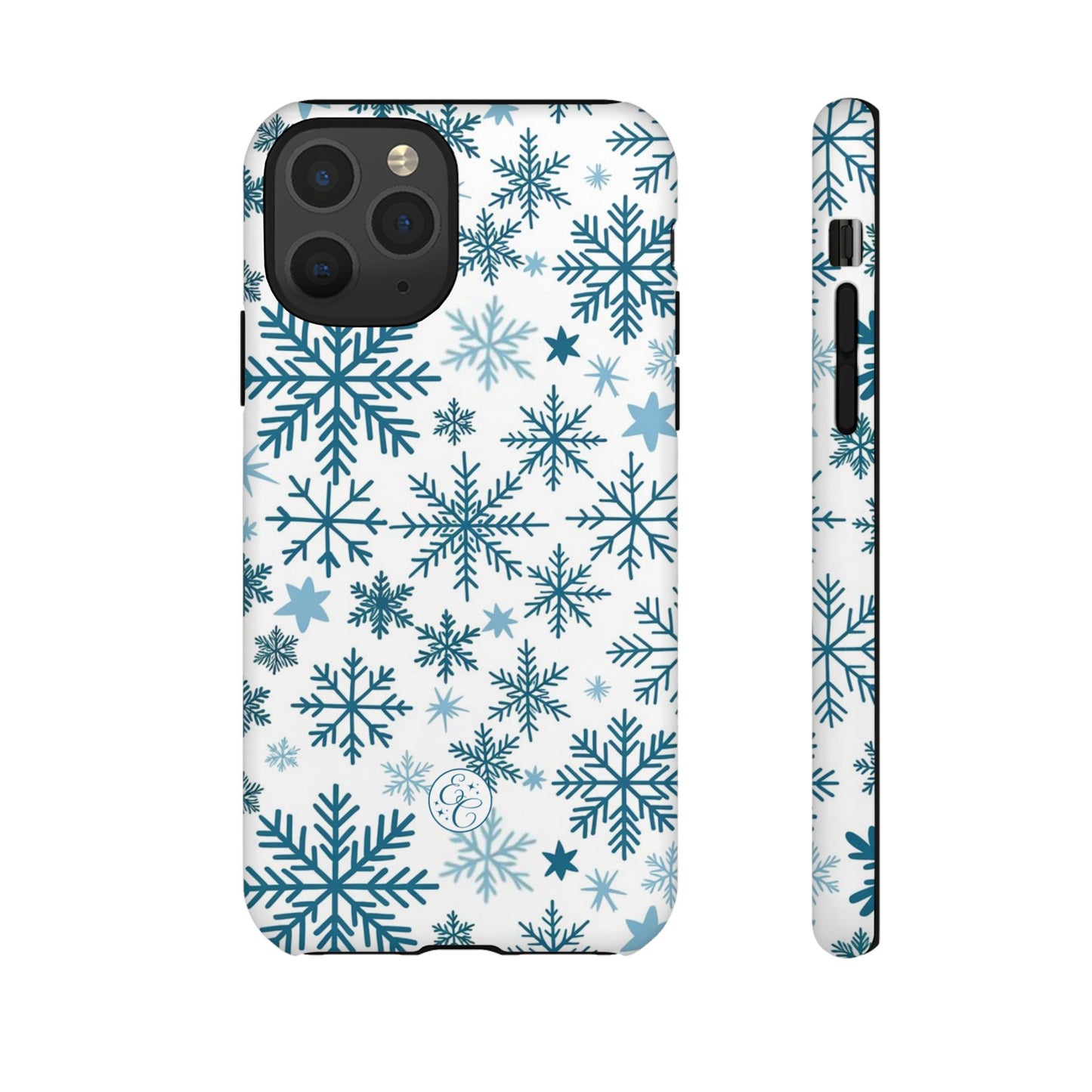 Winter Snowflakes Pattern Tough Phone Case