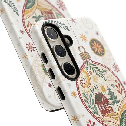 Cozy Christmas Ornament Tough Phone Case