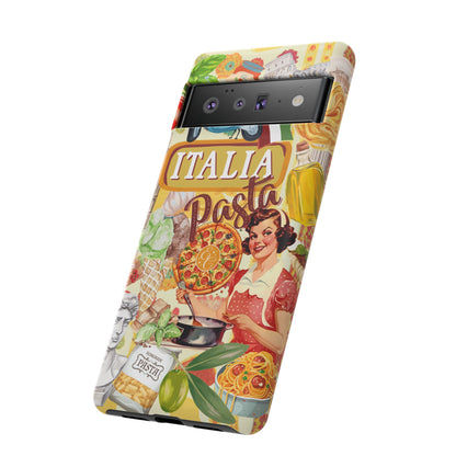 Italian Cuisine Collage Tough Phone Case