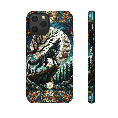 Howling Wolf Tough Phone Case