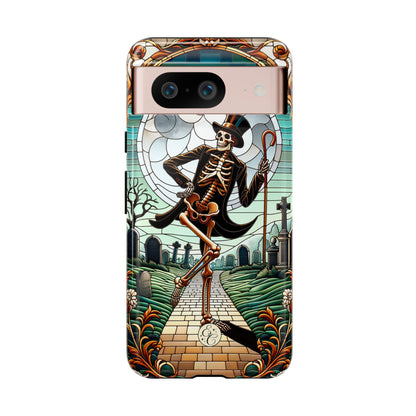 Dancing Skeleton Tough Phone Case
