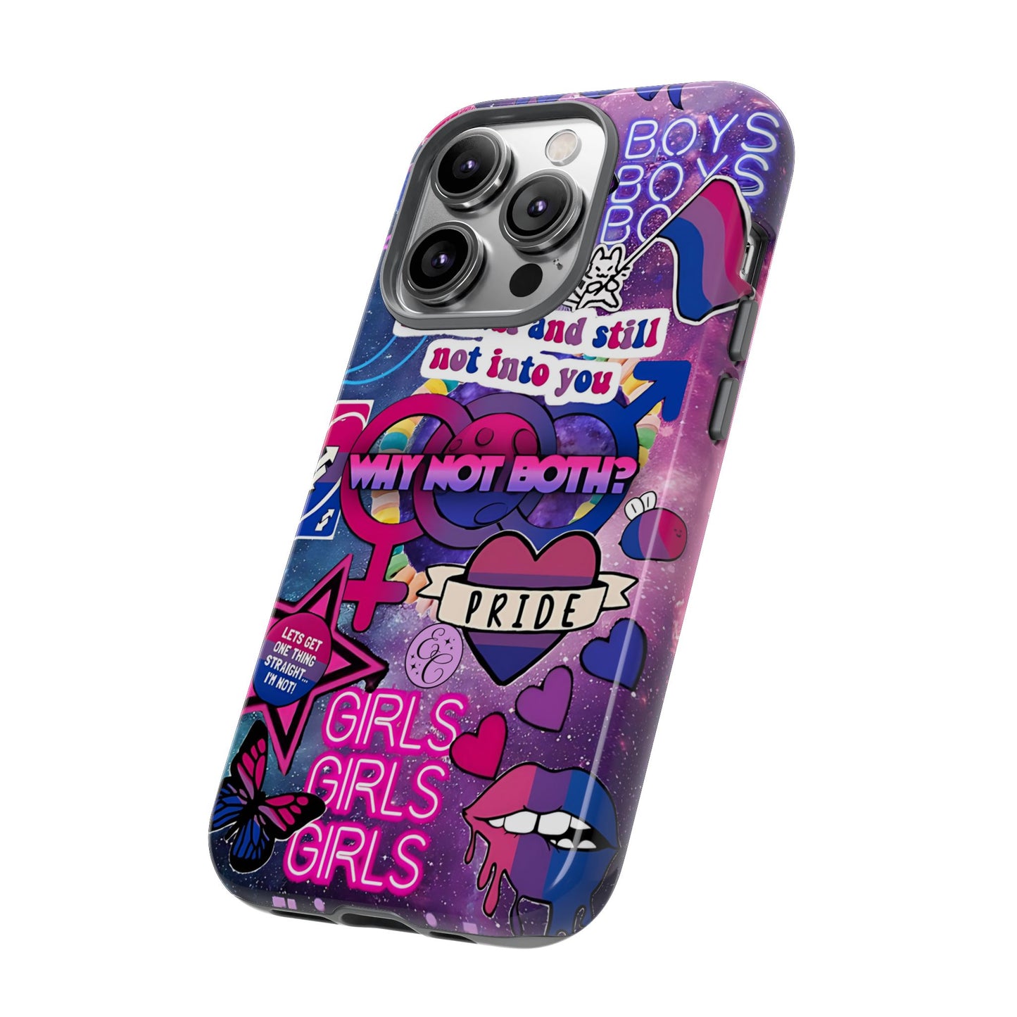 Bisexual Pop Art Tough Phone Case