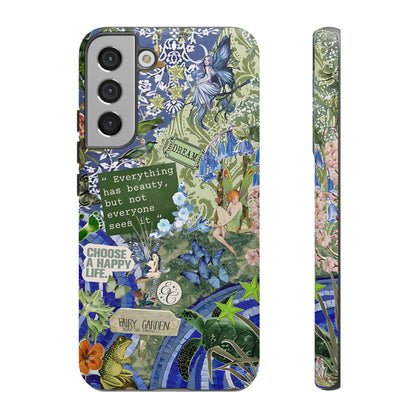 Fairy Garden Collage Tough Phone Case