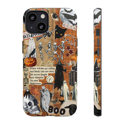 Halloween Spooky Collage Tough Phone Case