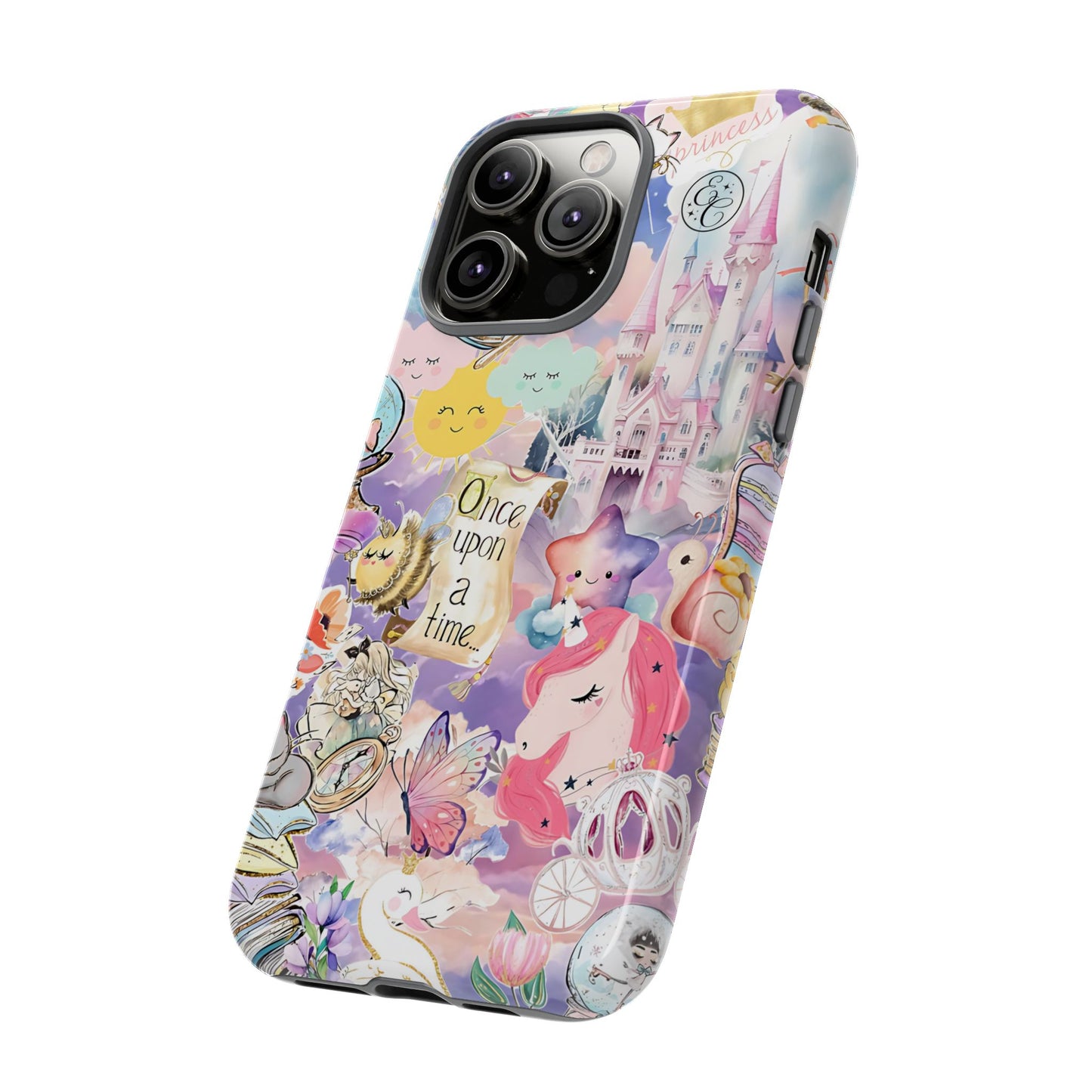 Whimsical Fairytale Collage Tough Phone Case