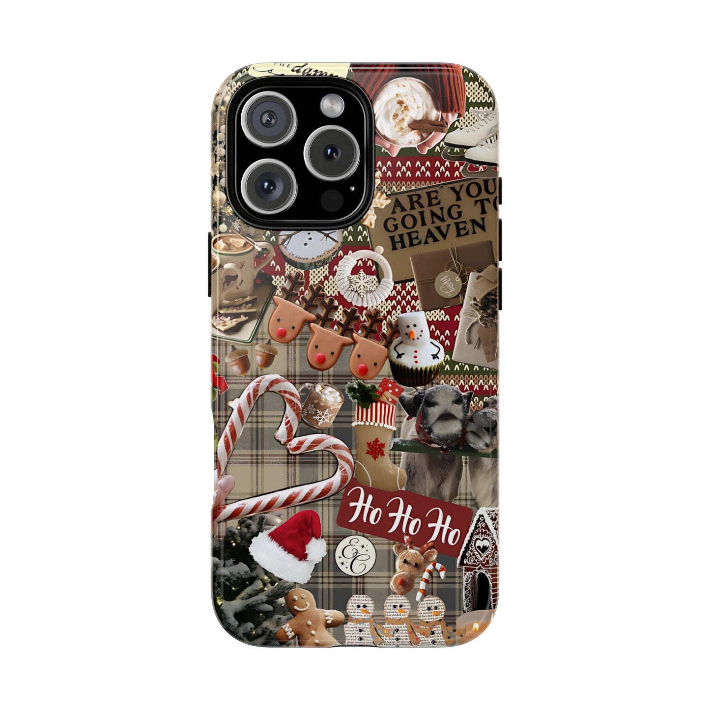 Christmas Festive Collage Tough Phone Case