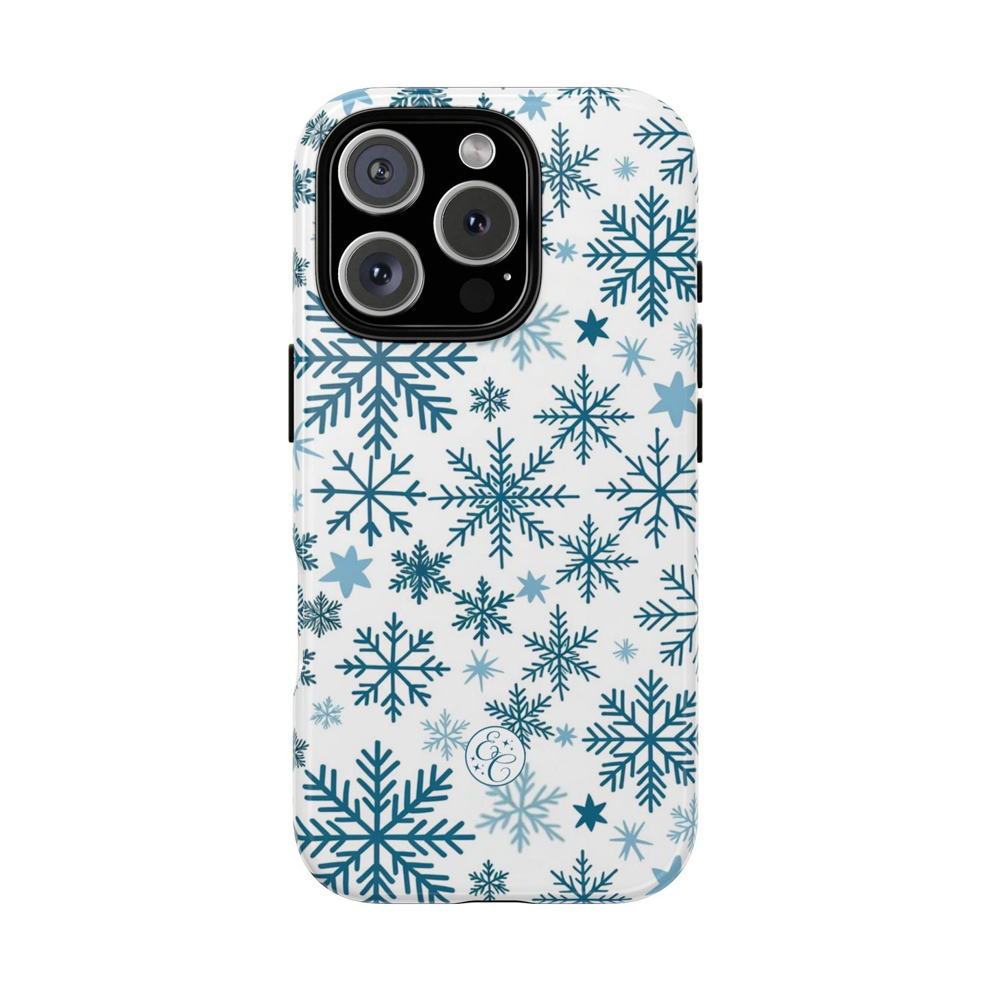 Winter Snowflakes Pattern Tough Phone Case