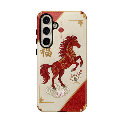 Chinese Zodiac Horse Tough Phone Case
