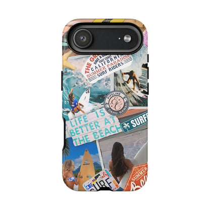 Surfer Girl Lifestyle Tough Phone Case