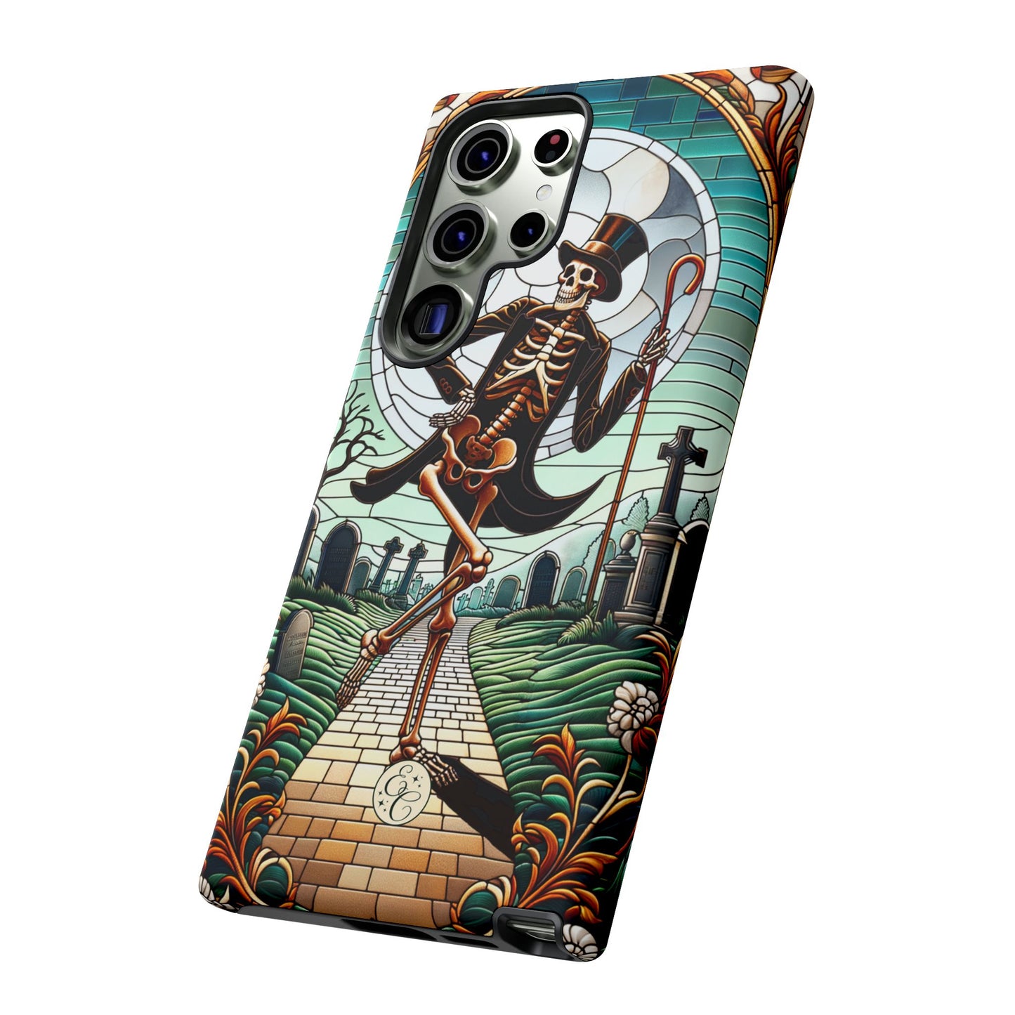 Dancing Skeleton Tough Phone Case