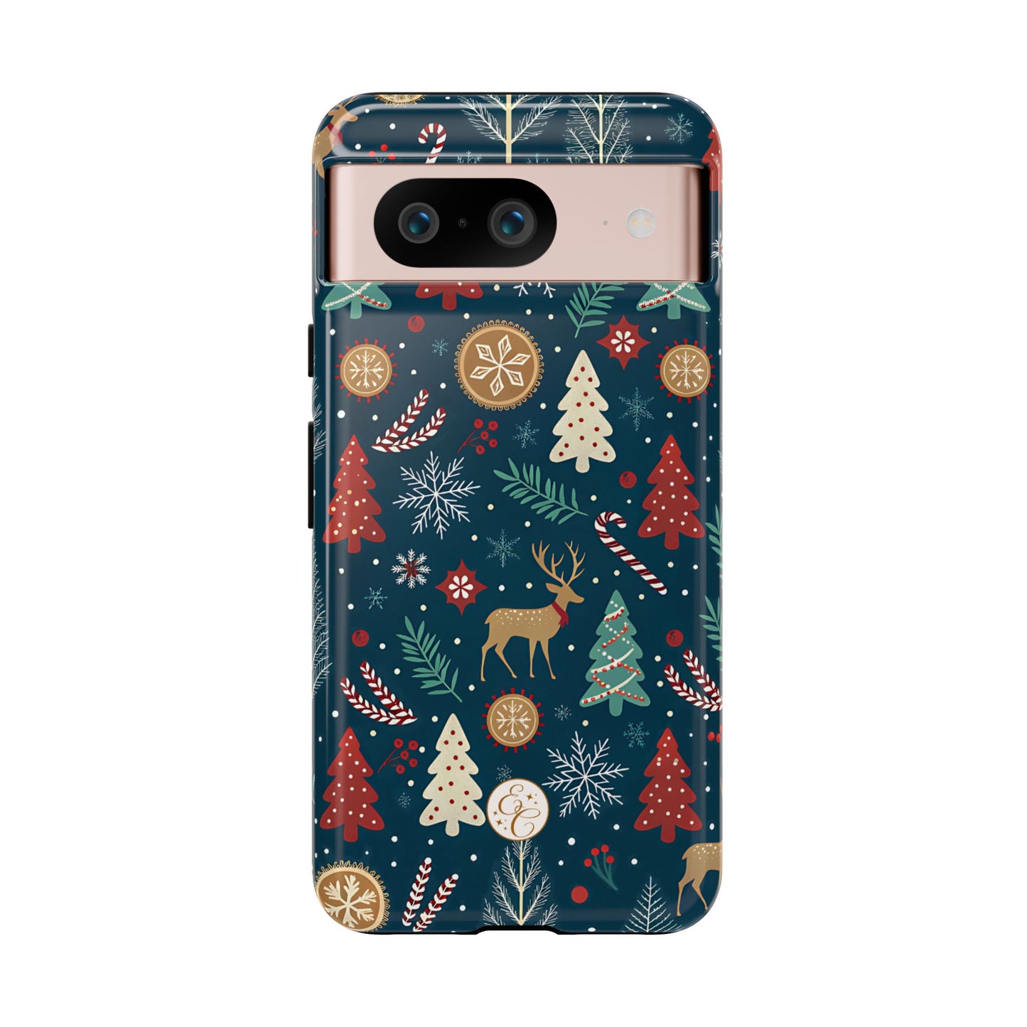 Christmas Holiday Pattern Tough Phone Case