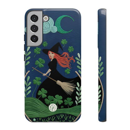 Irish Witch’s Moonlit Stroll Tough Phone Case