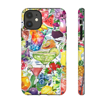 Summer Drinks Tough Phone Case