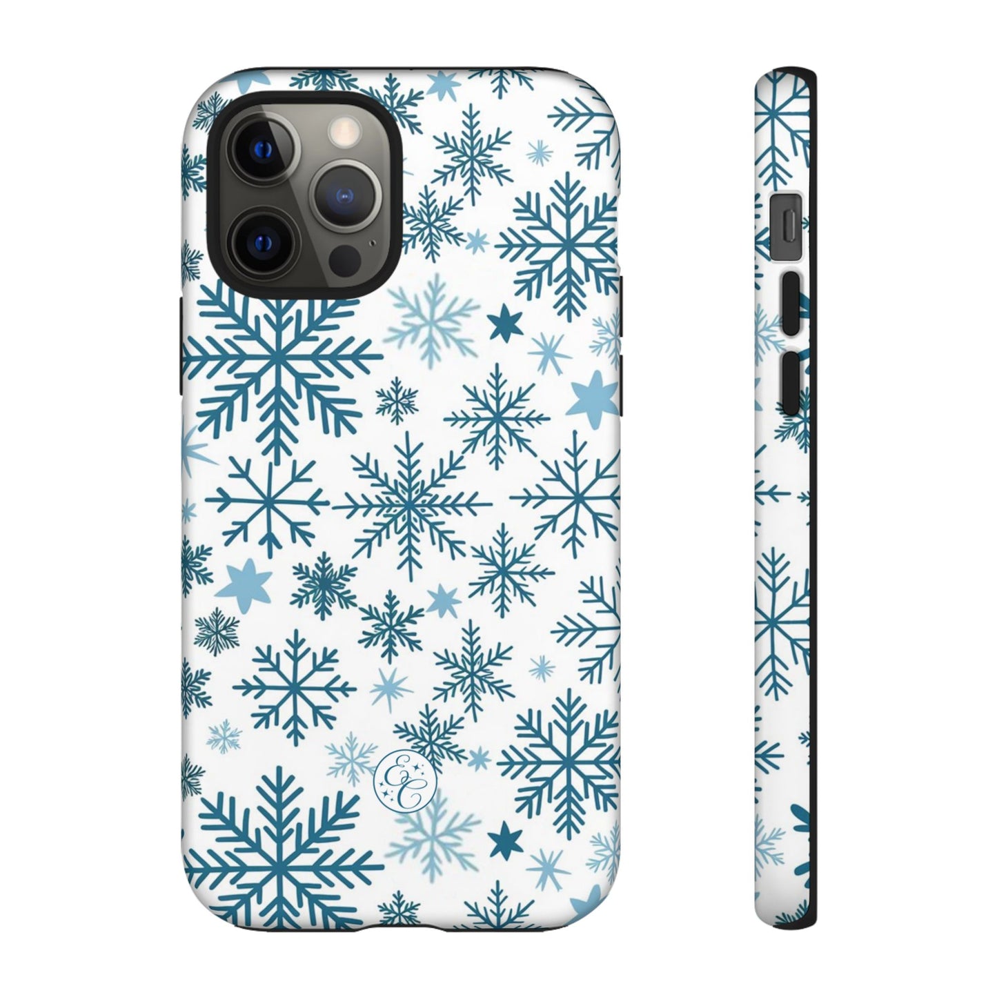 Winter Snowflakes Pattern Tough Phone Case