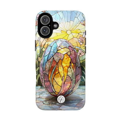 Easter Egg Stained Glass Tough Phone Case