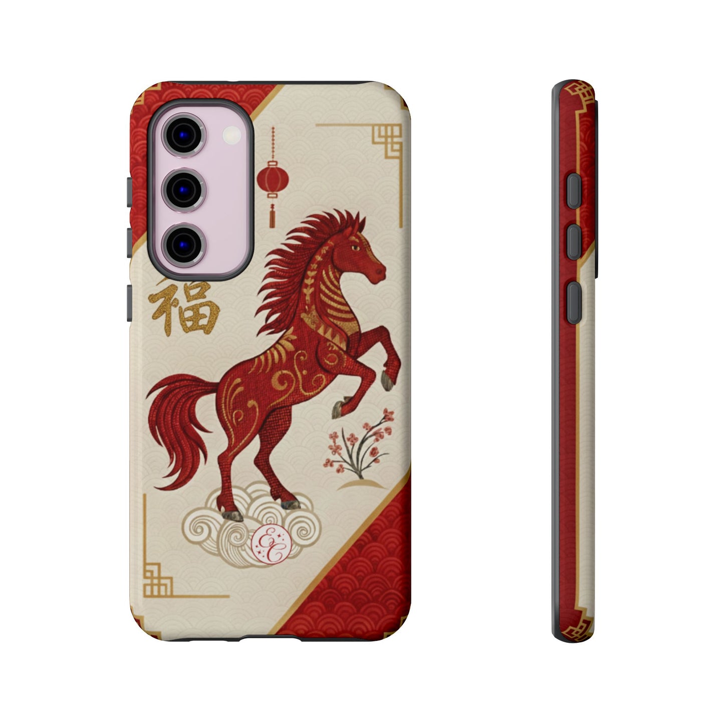 Chinese Zodiac Horse Tough Phone Case
