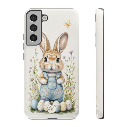 Bunny with Easter Eggs Tough Phone Case