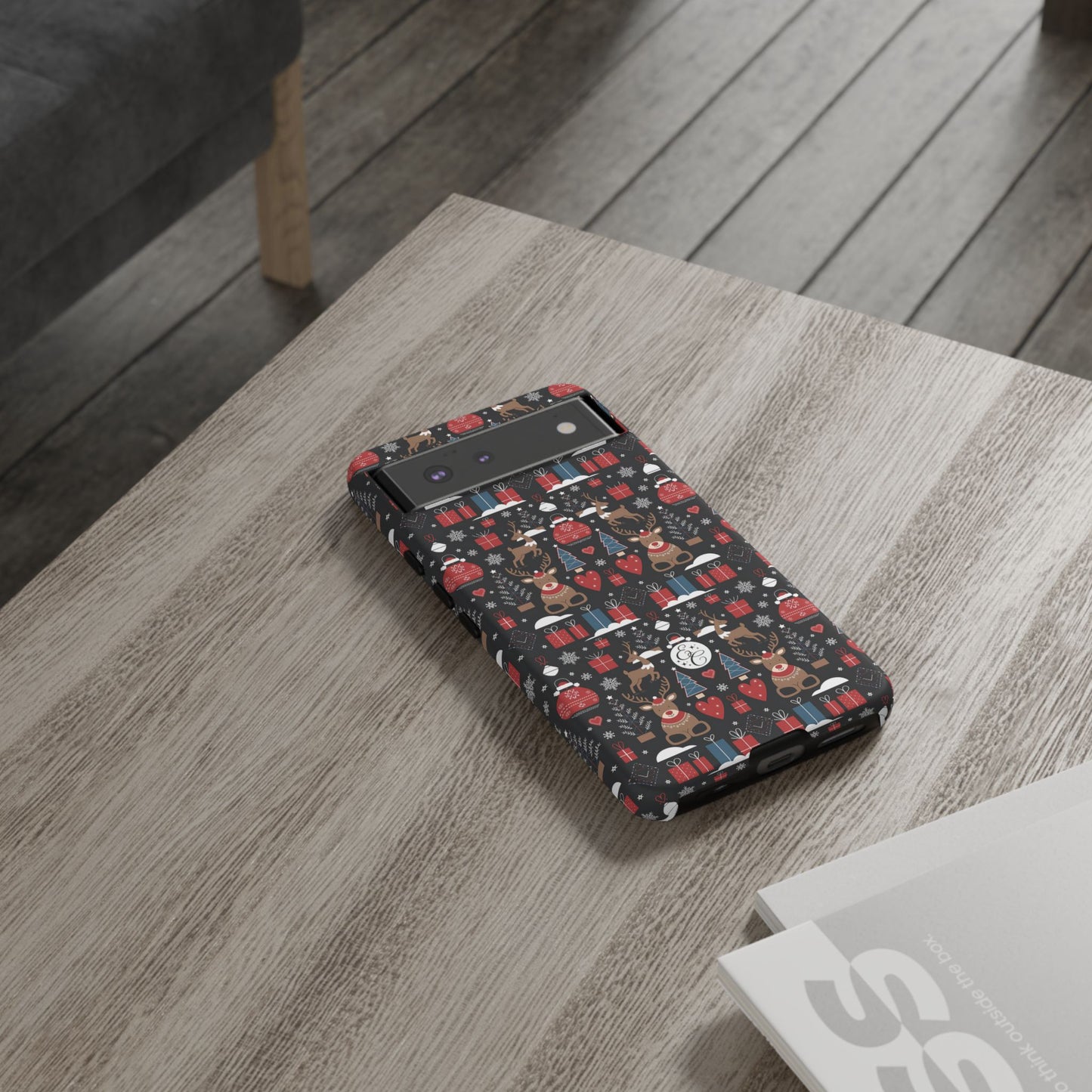 Christmas Holiday Pattern Tough Phone Case