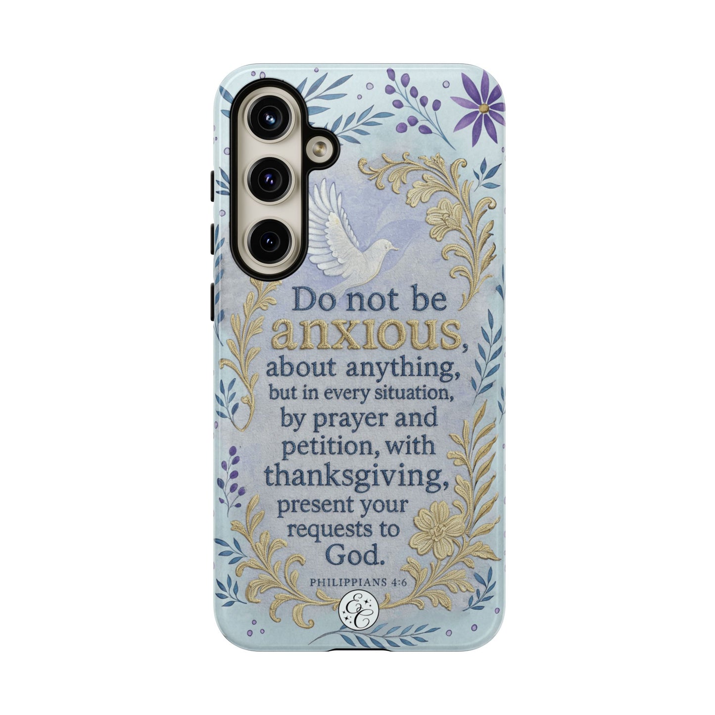 Philippians 4:6 Tough Phone Case