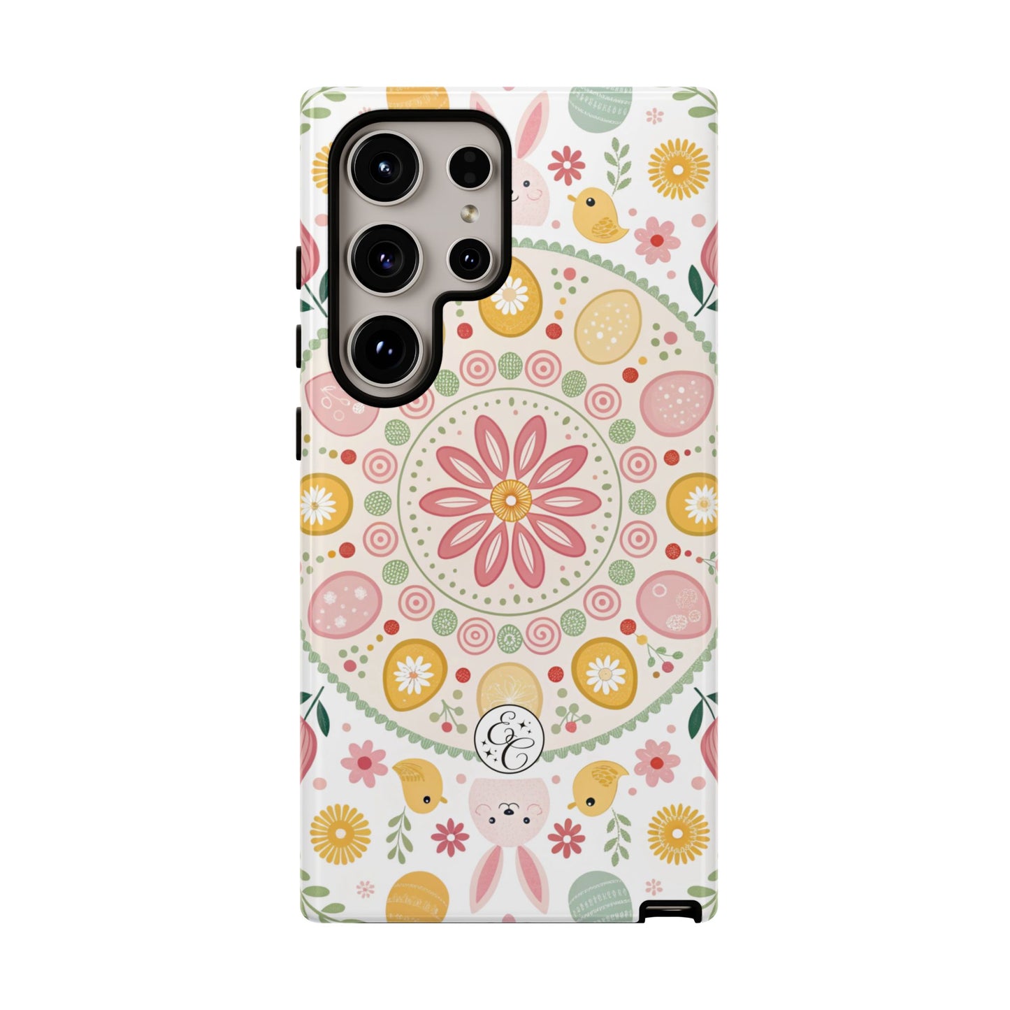 Colorful Easter Mandala Tough Phone Case