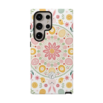 Colorful Easter Mandala Tough Phone Case